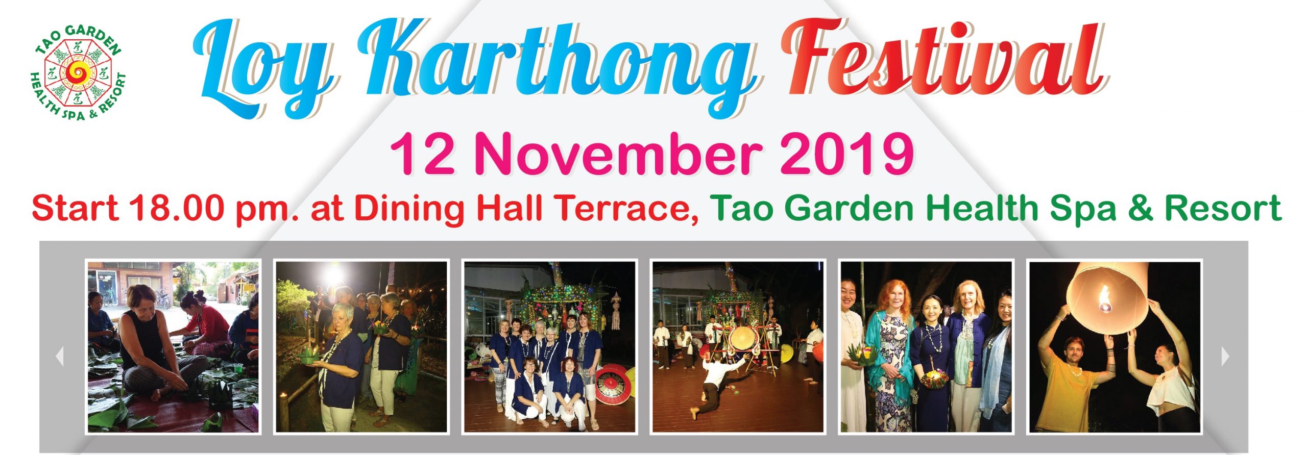 Loy Karthong Festival 12 November 2019